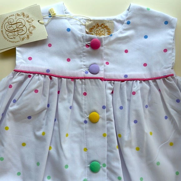 NWT The Beaufort Bonnet Company Dudley Dot Dress 18-24 months - Picture 2 of 8